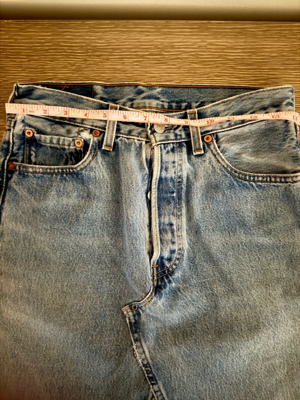 Vintage Levi 501 Denim Skirt - Picture 3 of 4